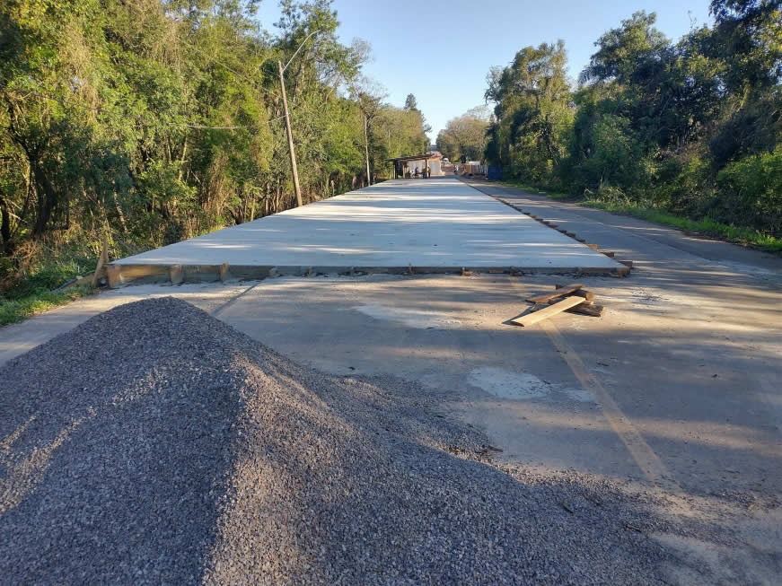 Empresa inicia vistorias para início das fundações da ponte da ERS-130