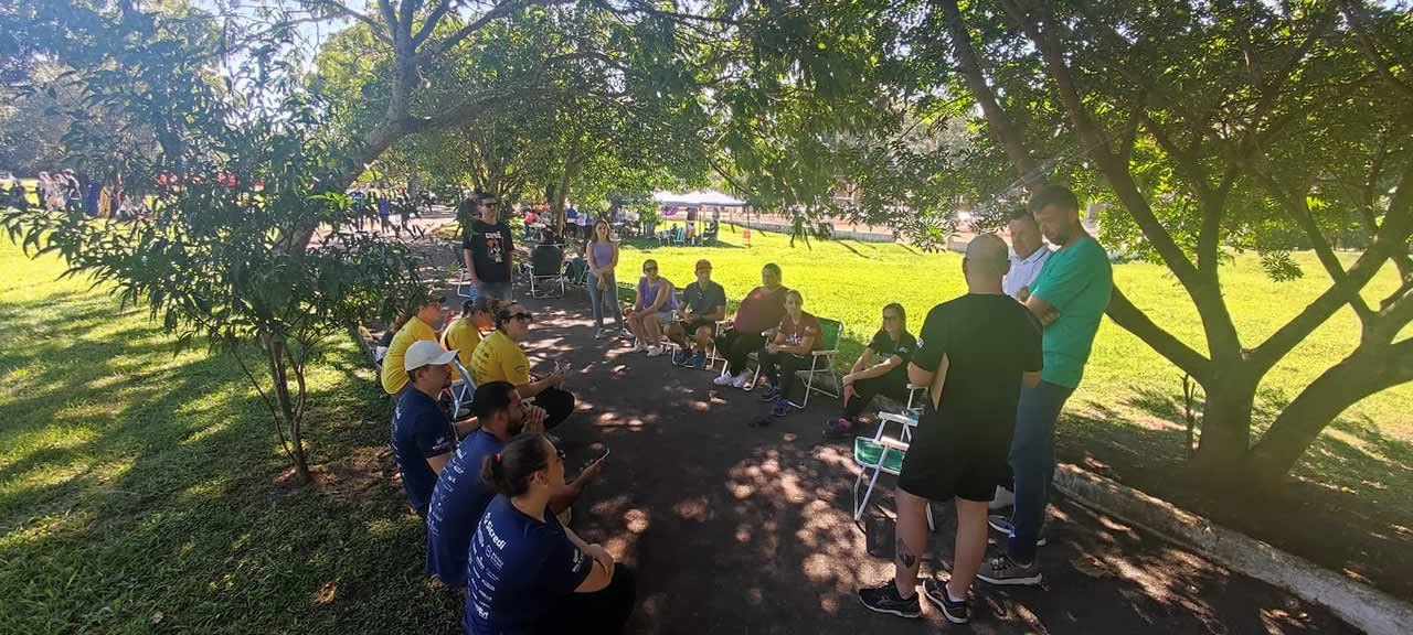 Tarde de integração reúne equipes participantes da 5ª Gincana Arroio do Meio