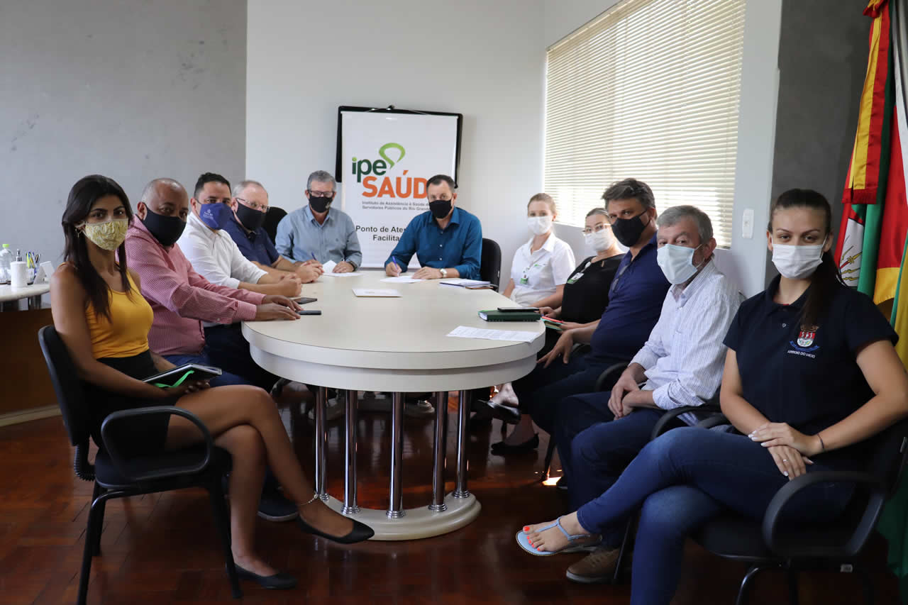 Município firma convênio com o IPE Saúde