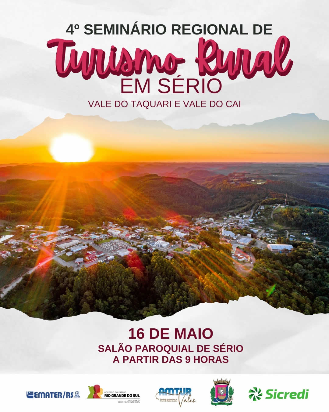 4º Seminário Regional de Turismo Rural reúne experiências e inspirações no Vale do Taquari