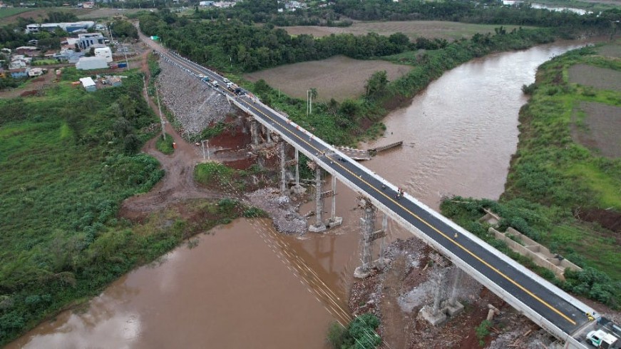 Nova ponte da ERS-130 será totalmente liberada pela EGR nesta quinta-feira