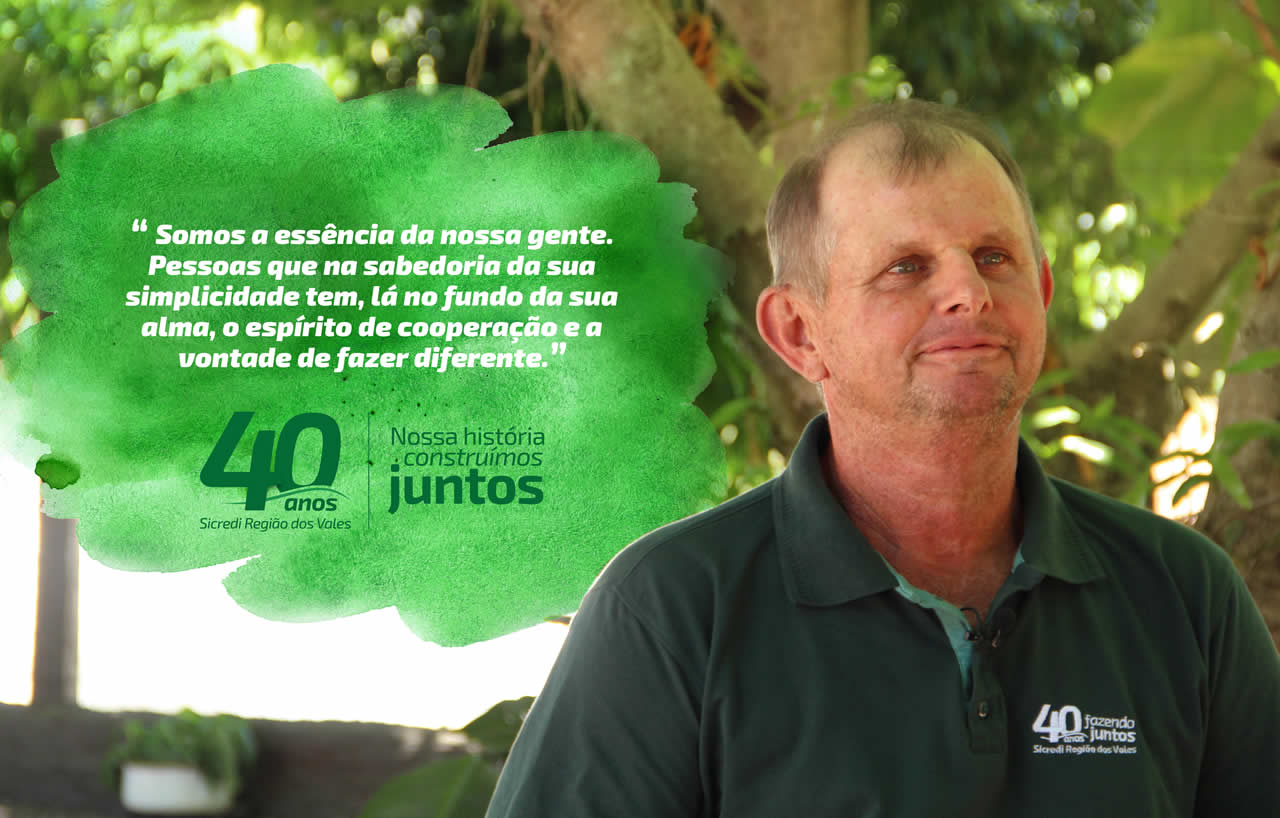 Sicredi Região dos Vales 40 anos - Nossa história construímos juntos!