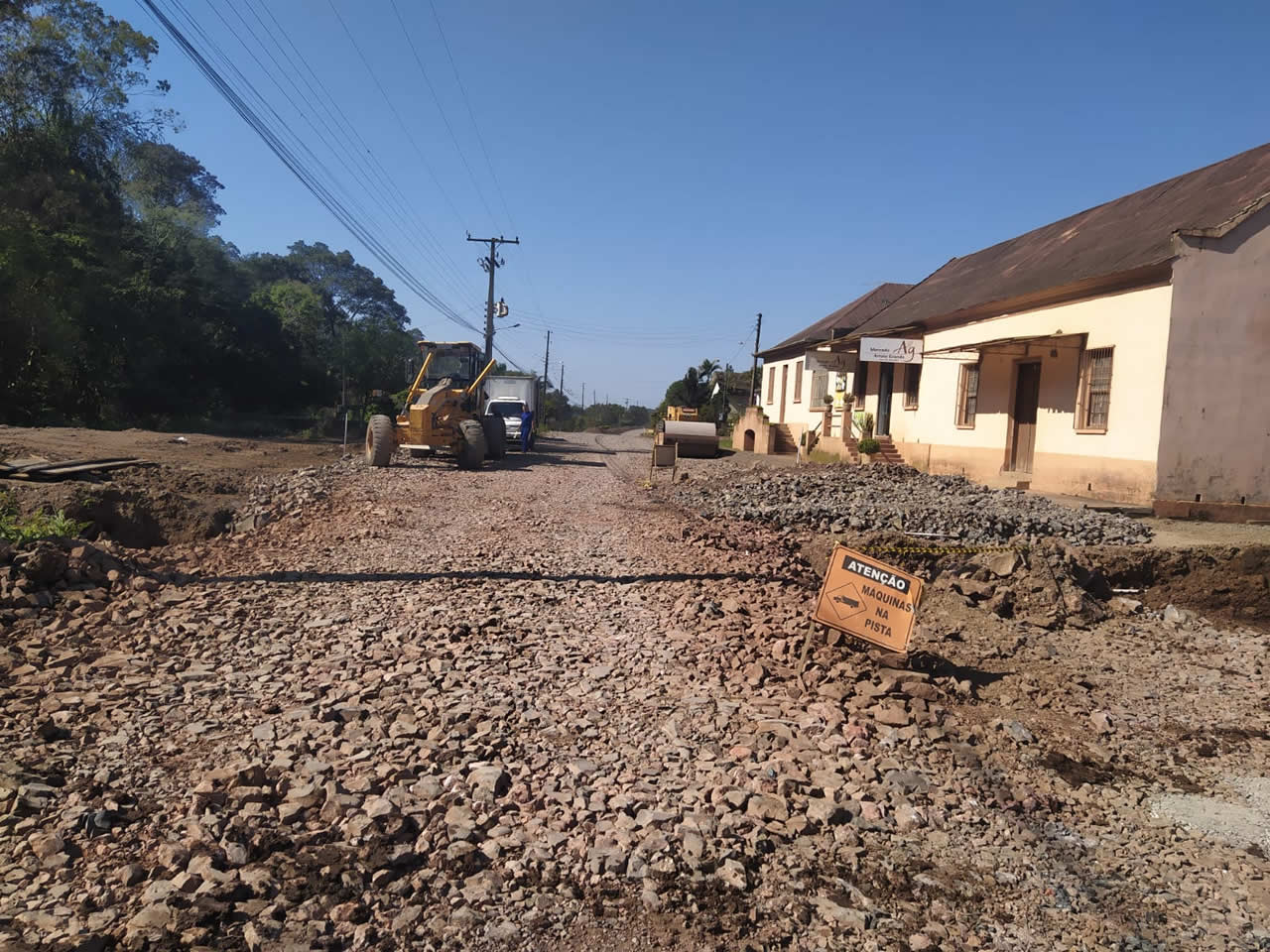 Arroio Grande já conta com 2,5 quilômetros de asfalto