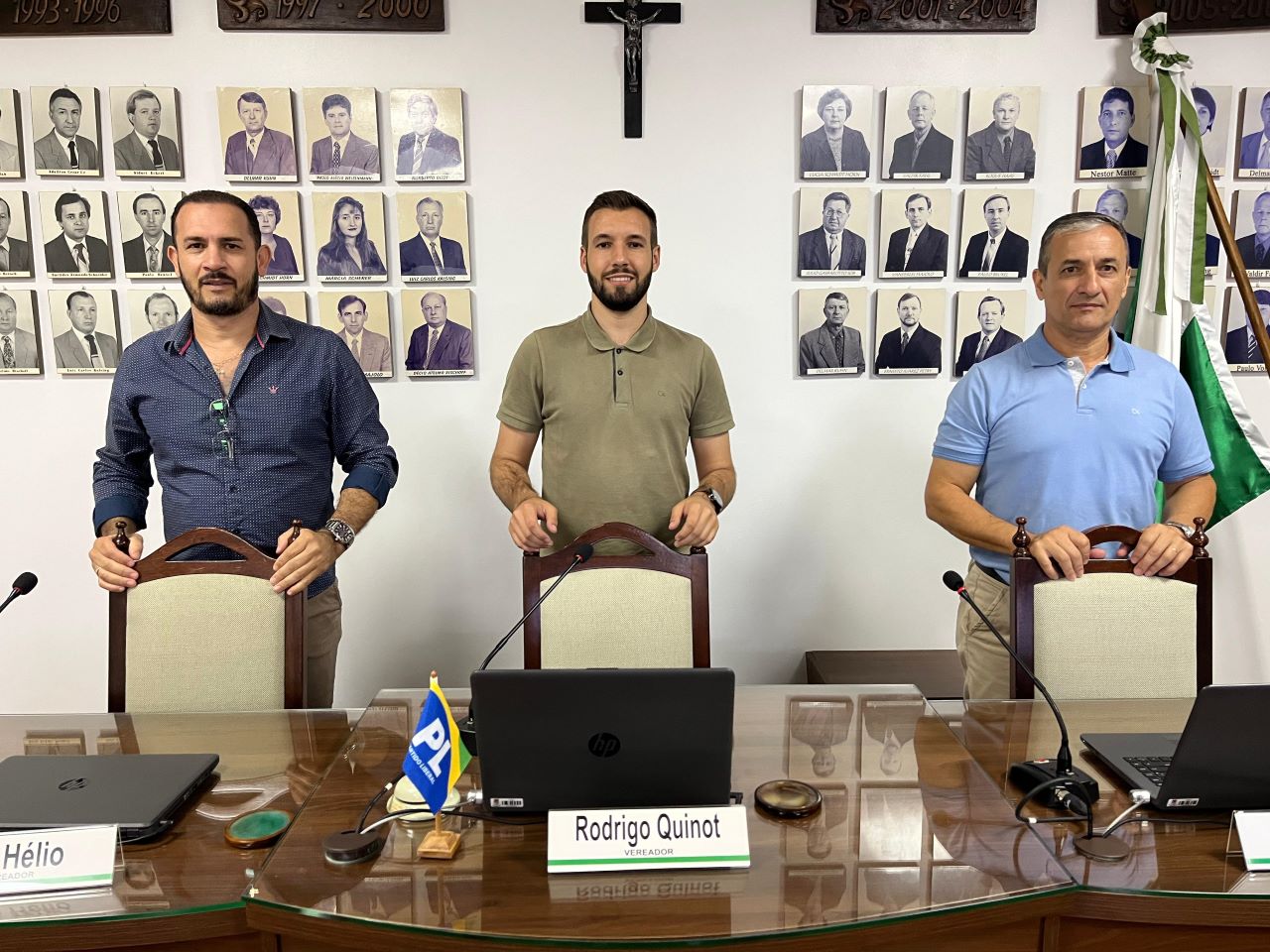 Rodrigo Quinot (PL) será o presidente do Poder Legislativo de Arroio do Meio em 2026