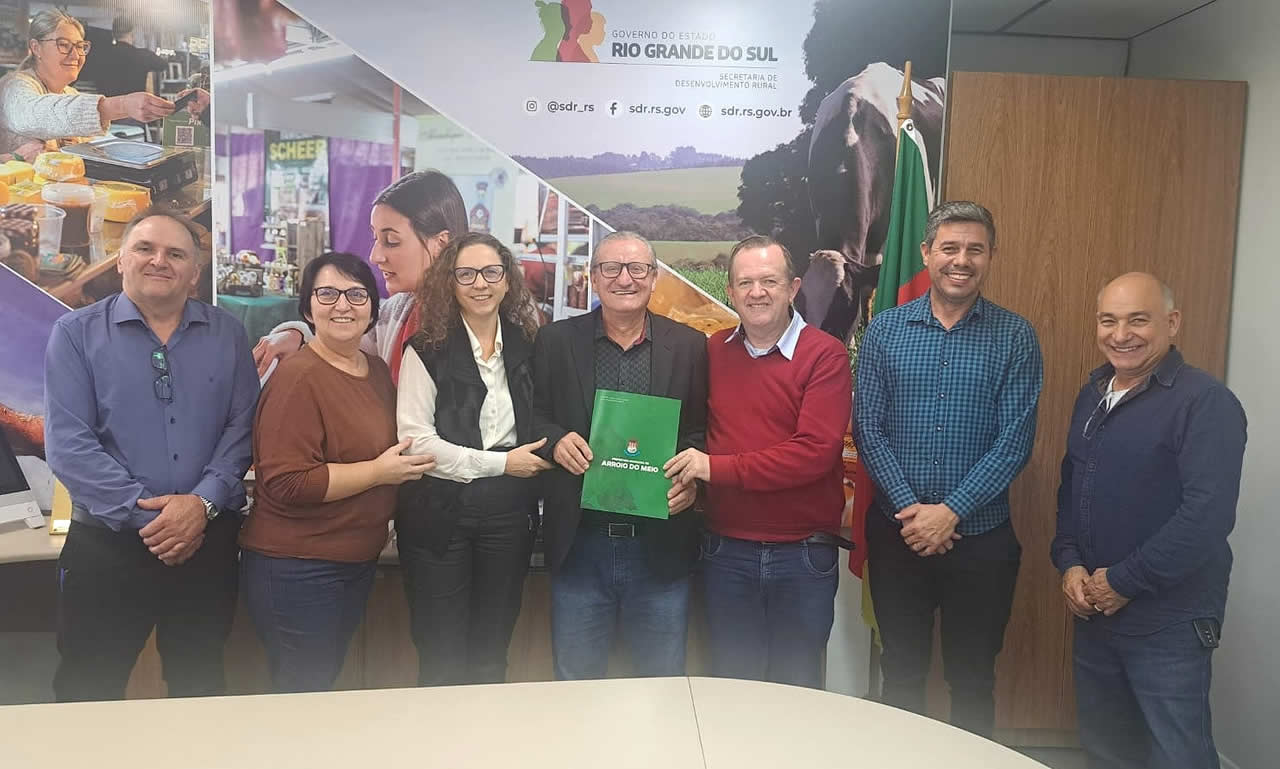 Administração de Arroio do Meio busca recursos e parcerias em Porto Alegre