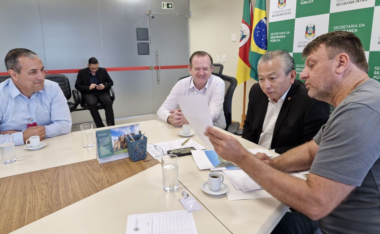 Secretário garante recursos para construção do novo quartel da Brigada Militar em Arroio do Meio