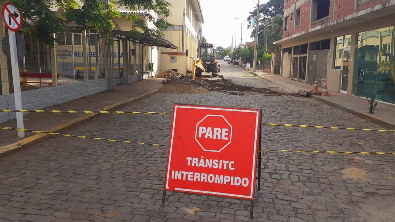 Município soluciona problema de águas pluviais na Escola Bela Vista