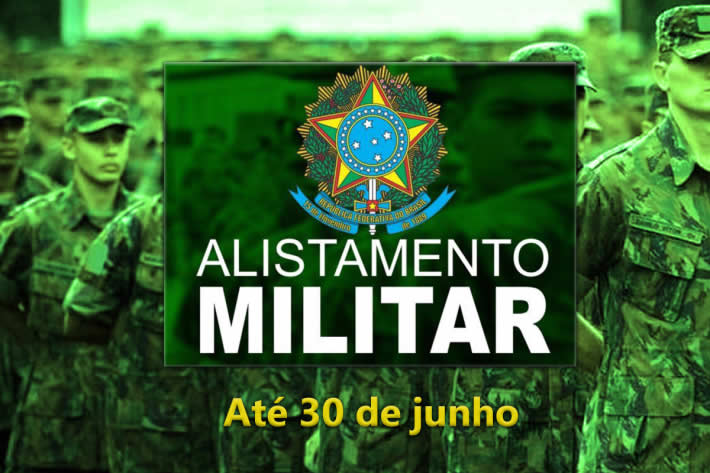 Prazo para realizar o alistamento militar encerra em 30 de junho