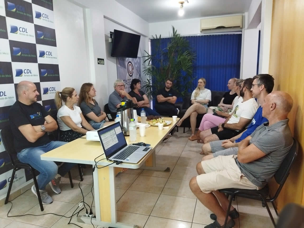 CDL de Arroio do Meio realiza a primeira reunião presidida por Fábio Bruxel