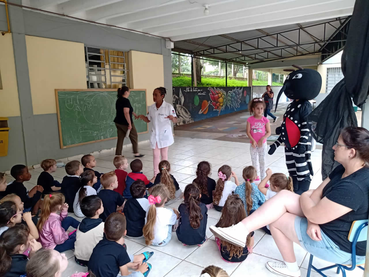 Programa Saúde na Escola realiza trabalho de prevenção contra a Dengue