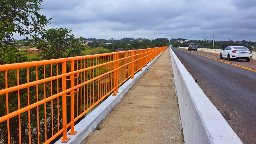 Calçada de passeio na ponte da ERS-130 é liberada para pedestres
