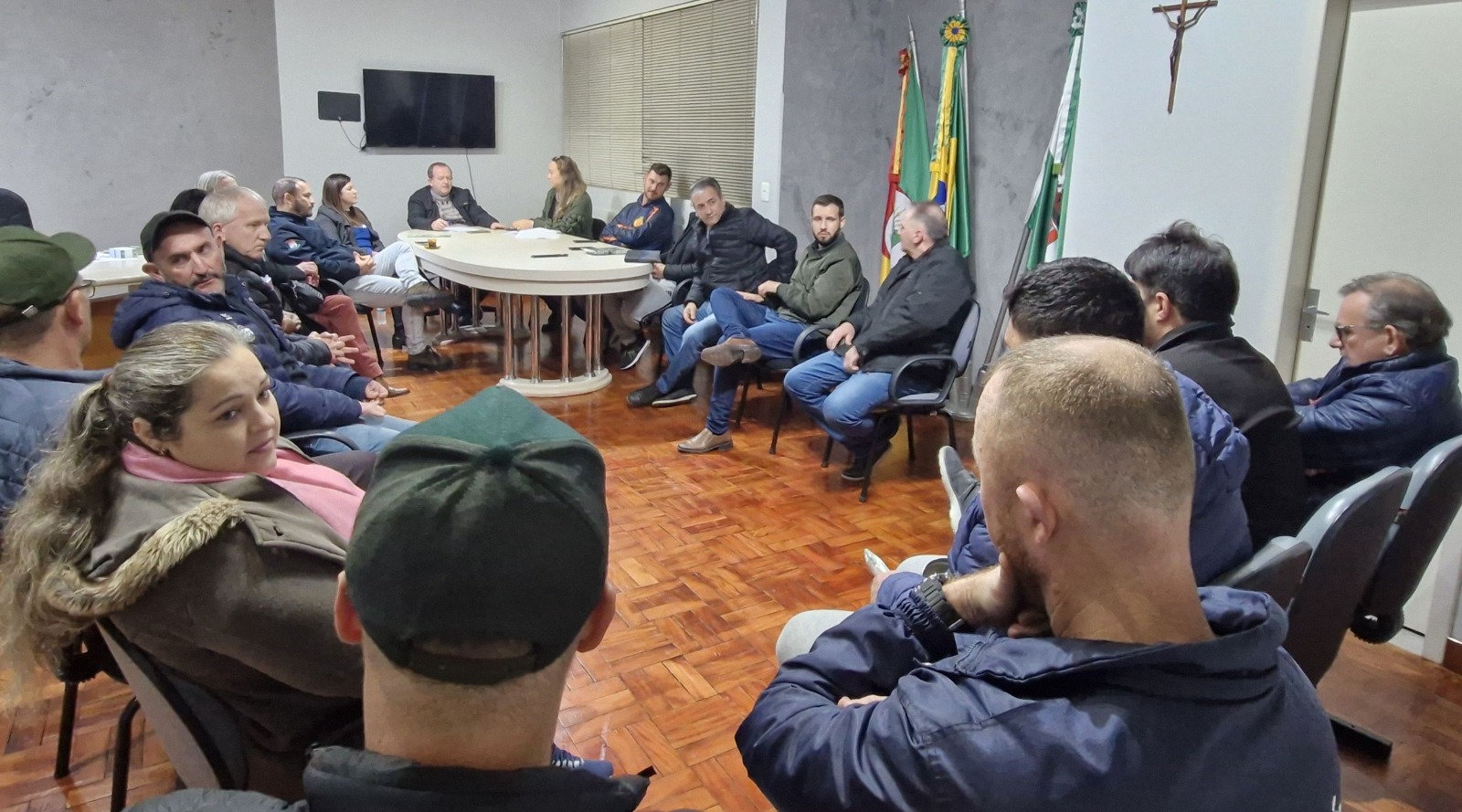 Em reunião de trabalho, Executivo e Legislativo alinham pautas de interesse do município