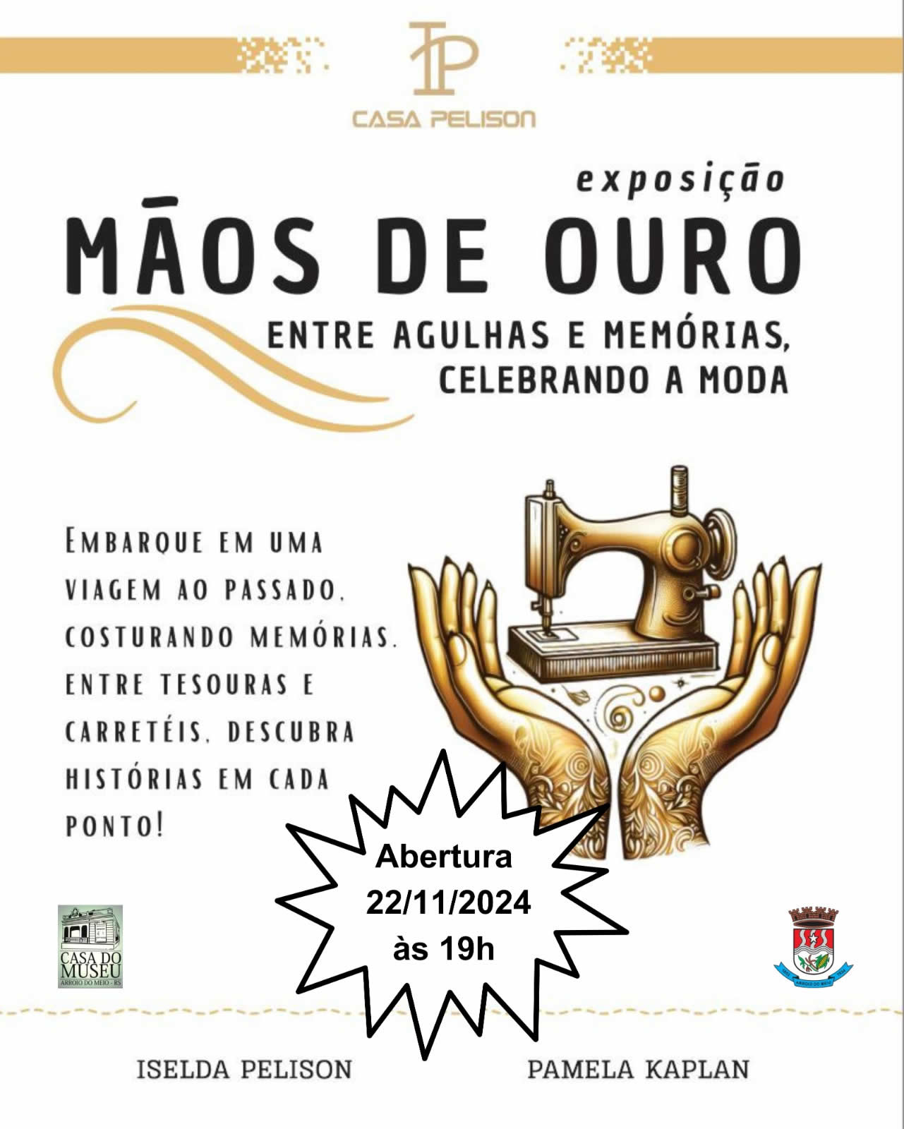 Casa do Museu: Nova exposição celebra o ofício da costura