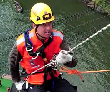 Defesa Civil recebe treinamento para salvamento