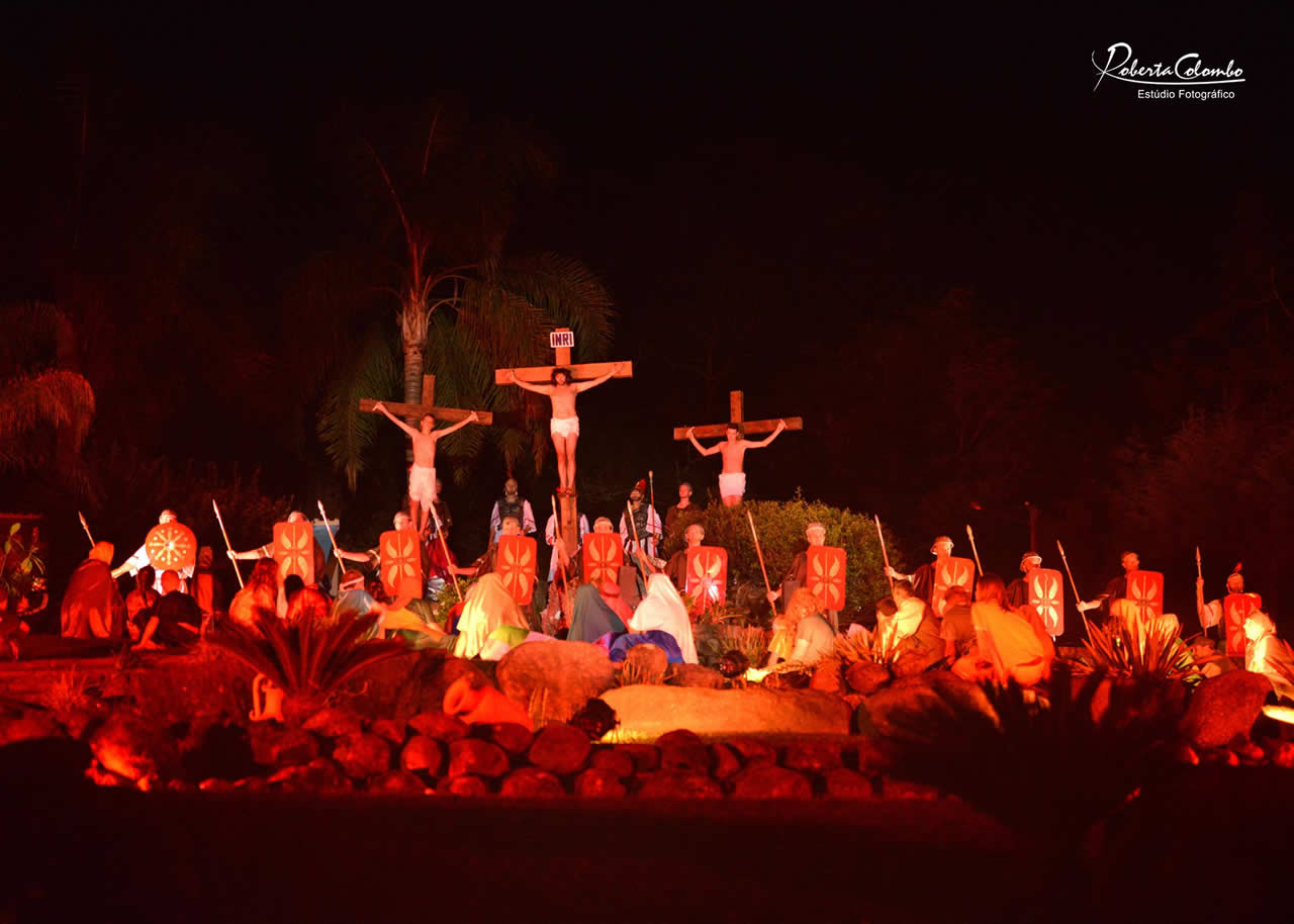 Espetáculo A Paixão de Cristo será apresentado nesta sexta-feira em Forqueta