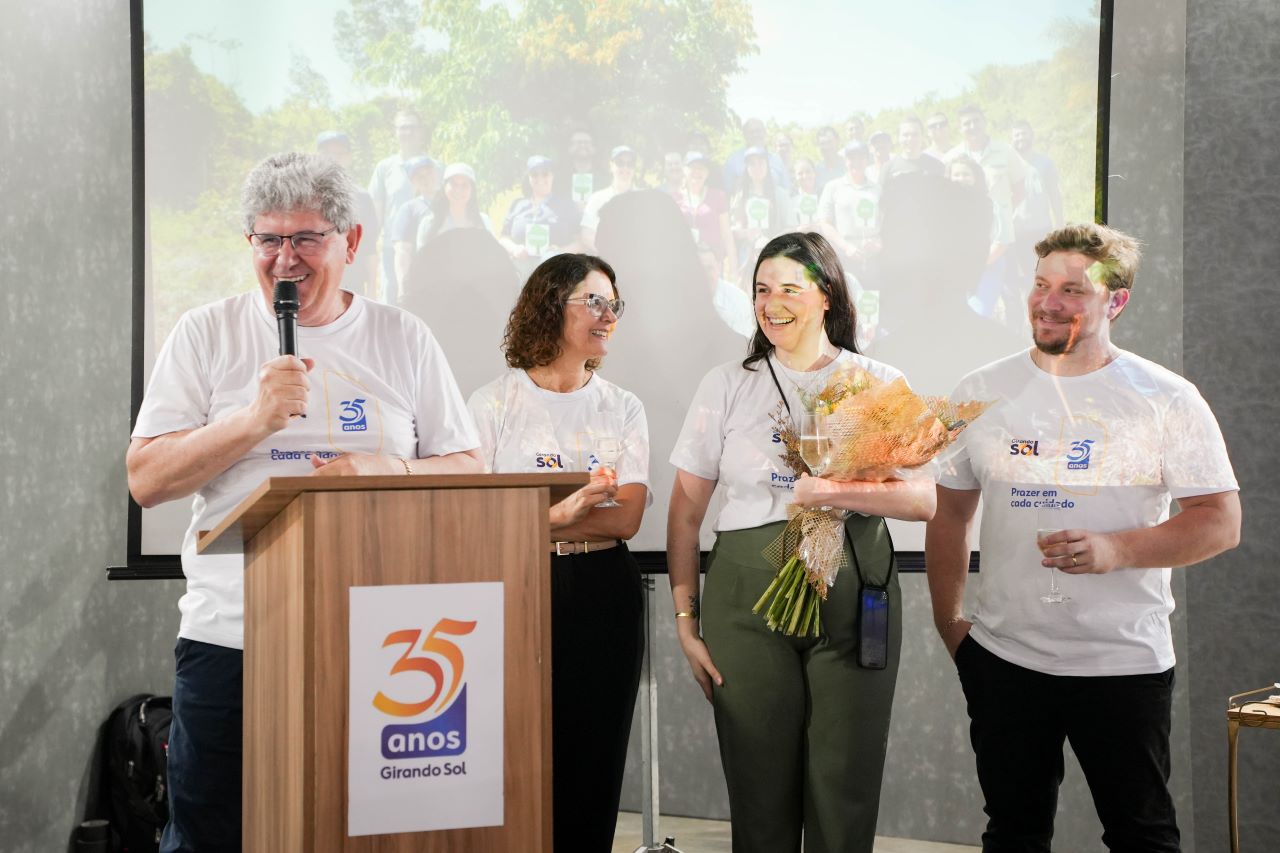 Girando Sol celebra 35 anos com evento para colaboradore