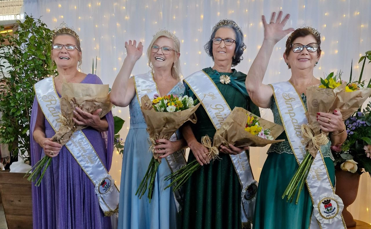 Ethel Black é eleita rainha da Terceira Idade de Arroio do Meio