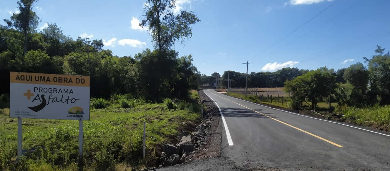 Asfalto da Rua Érico Veríssimo será inaugurado neste sábado