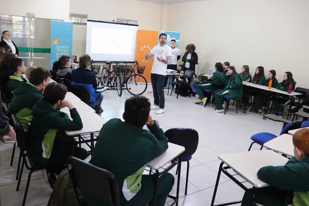 Atividades conscientizam para a segurança no trânsito