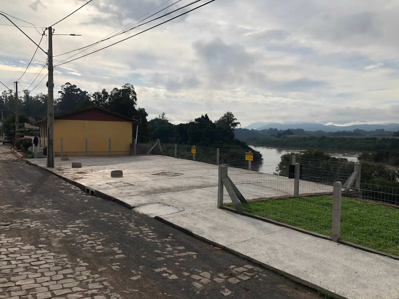 Muro de Gabiões e Belvedere serão entregues à comunidade na sexta-feira