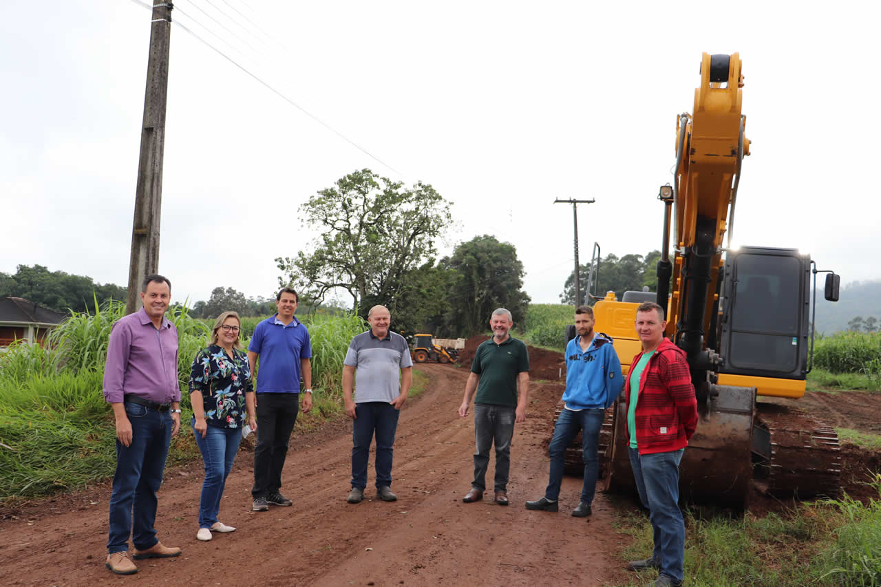 Etapa de preparação para pavimentação asfáltica inicia em Forqueta
