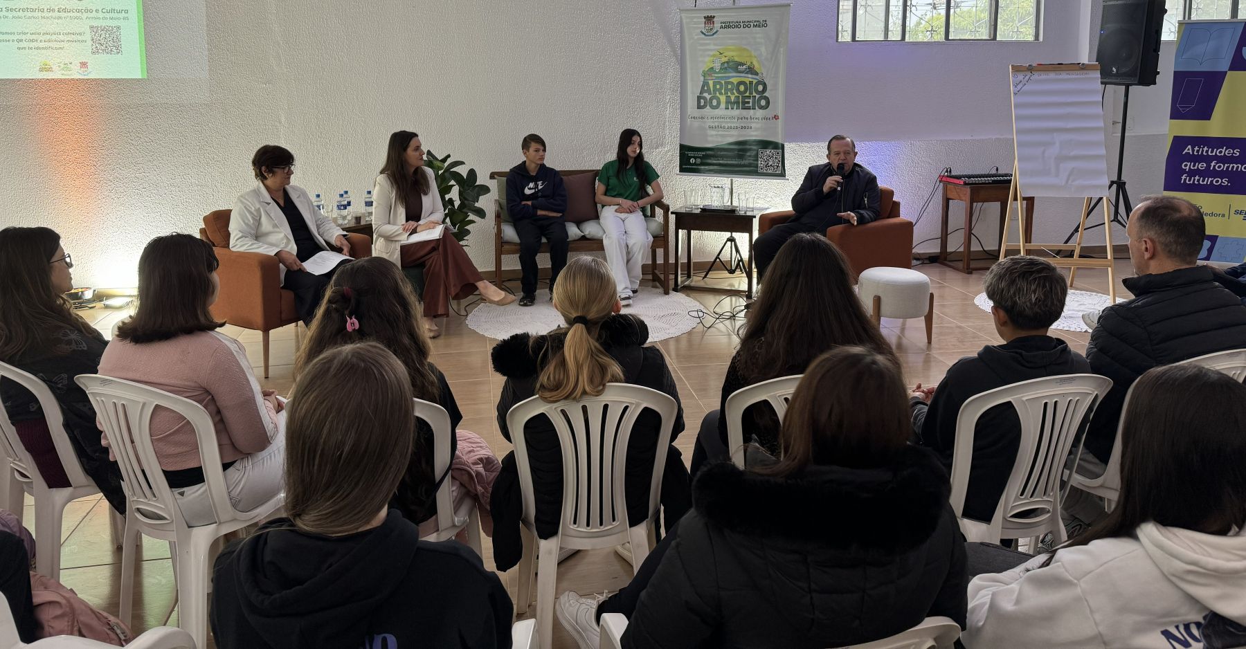1º Encontro de Grêmios Estudantis fortalece protagonismo e liderança dos jovens