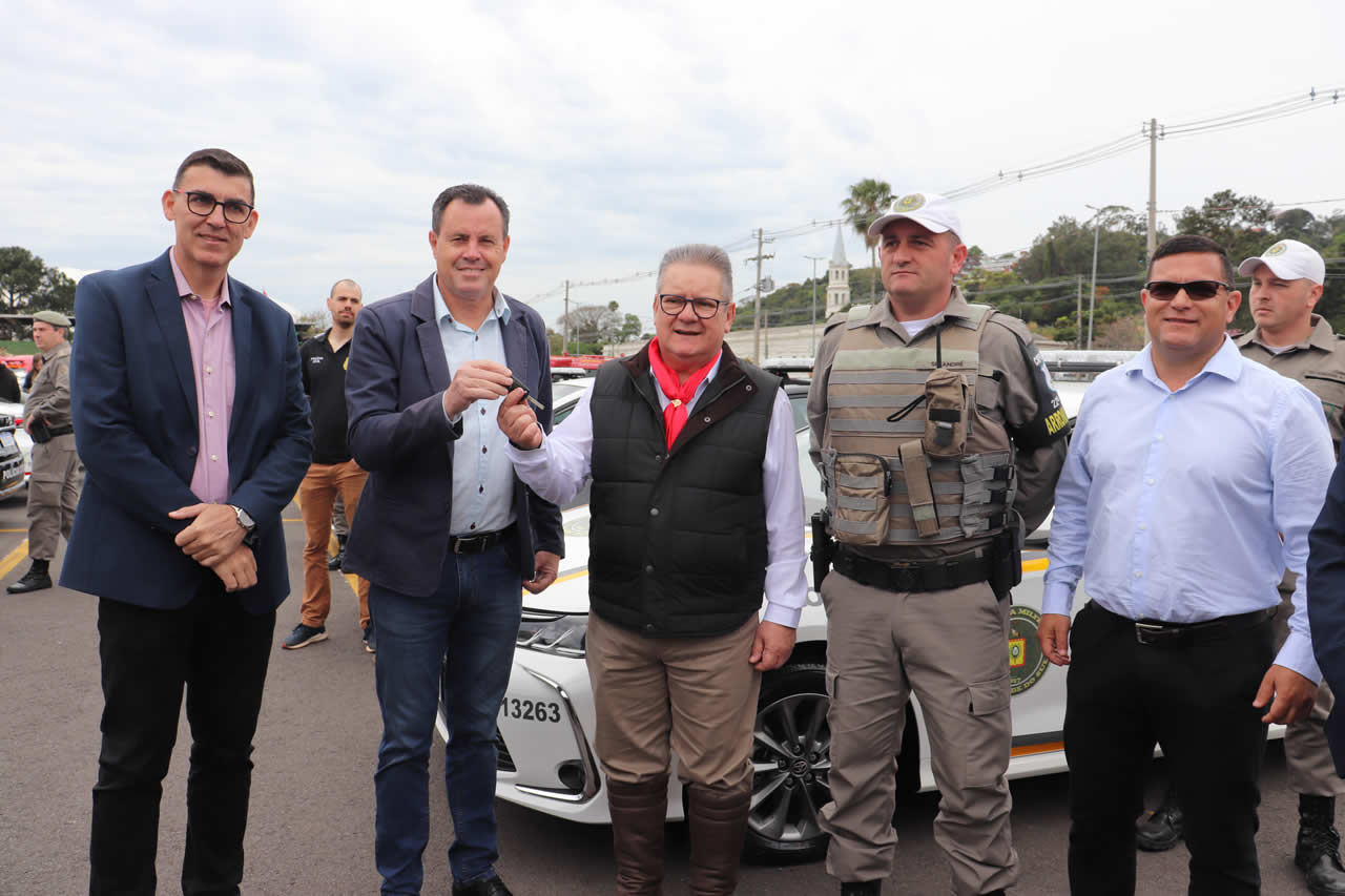 Município recebe mais uma viatura para a Brigada Militar